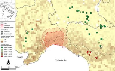 Semi-quantitative risk assessment of African swine fever virus introduction in pig farms